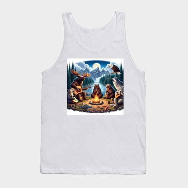 The Canadian Band . Tank Top by Canadaman99